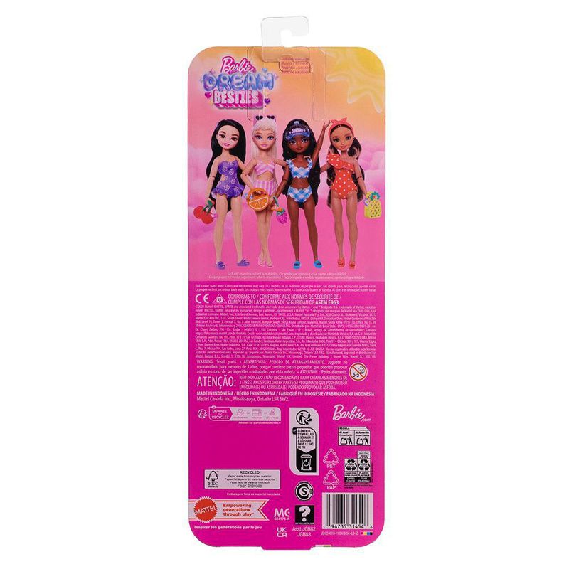 Muñeca Barbie Dream Besties Malibu