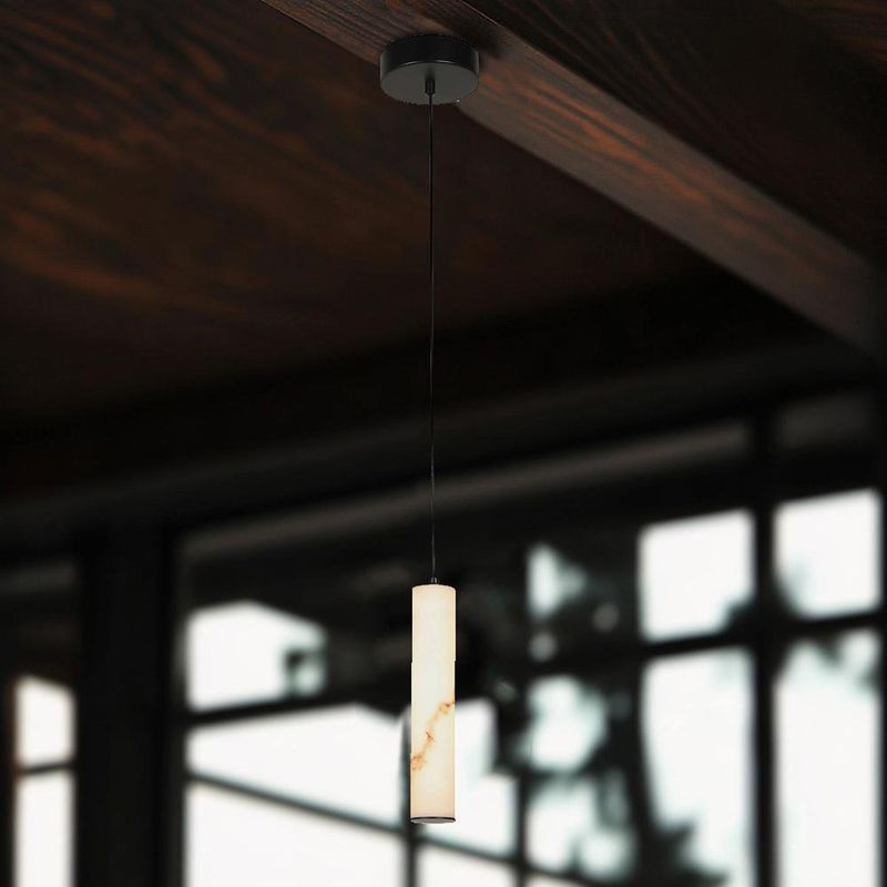 Lámpara Colgante Diseño Mármol 1 Luz