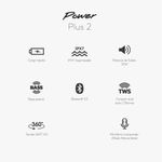 Bocina Portátil Power Plus Gen2 Negro