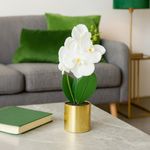 Orquídea Decorativa con Pote