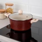 Olla Alta Antiadherente de Aluminio Forjado