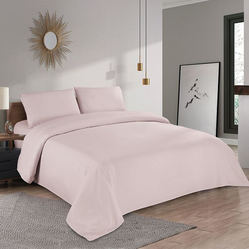 Set de Sábanas Queen 4 Pzas Colores Surtidos