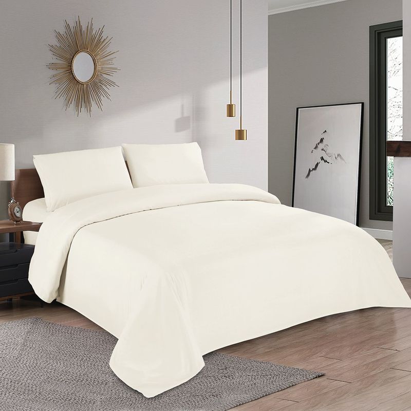 Set de Sábanas Queen 4 Pzas Colores Surtidos