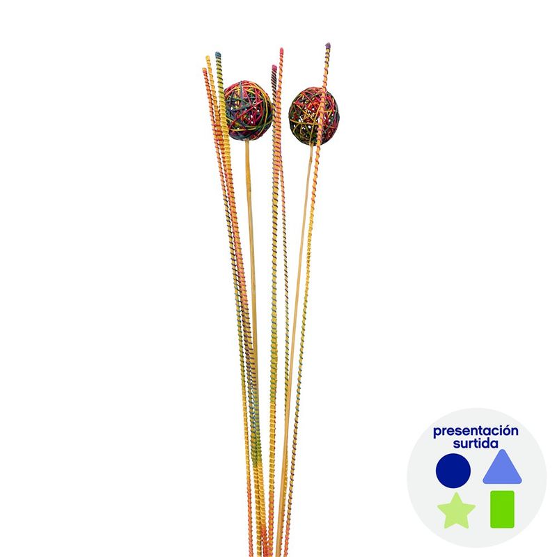 Bouquet Artesanal con Esferas - Colores Surtidos