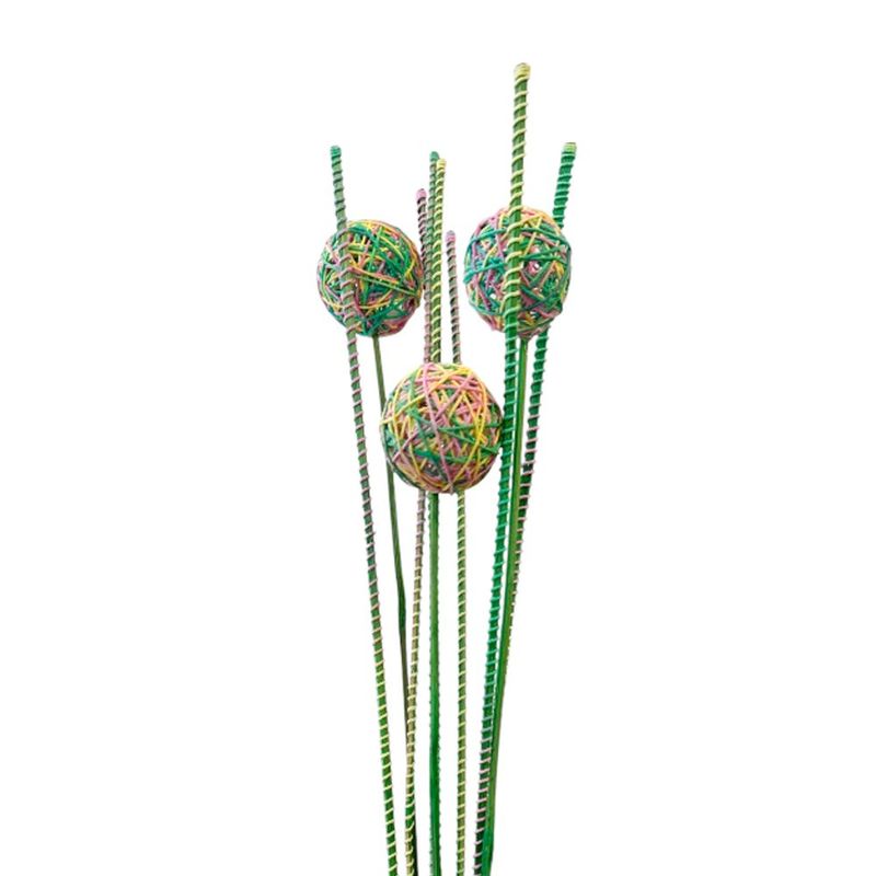 Bouquet Artesanal con Esferas - Colores Surtidos