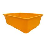 Caja Organizadora Grande Naranja