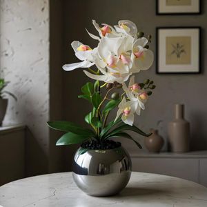 Orquídea Decorativa con Pote