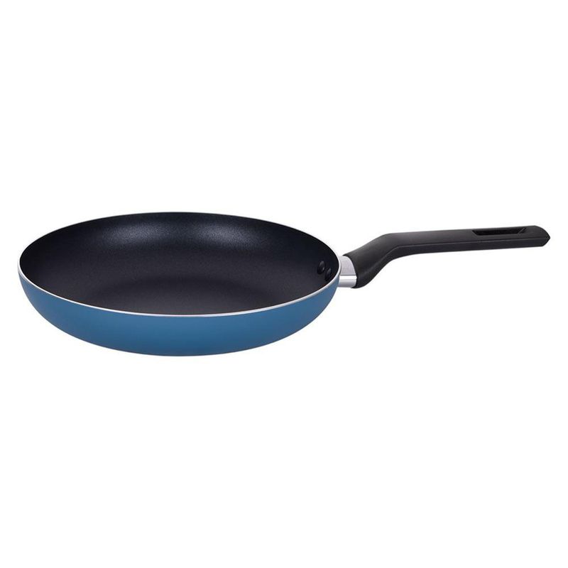 Sartén Antiadherente de 20 cm de Aluminio Azul y Negro