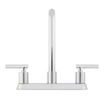 Mezcladora para Cocina Sena Acabado Cromo Brillante de 8 Plg