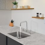 Mezcladora para Cocina Sena Acabado Cromo Brillante de 8 Plg