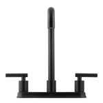 Mezcladora para Cocina Sena Color Negro Mate 8 Plg