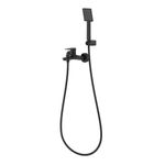 Ducha con Válvula Expuesta y Salida de Tina Sena Negro