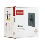 Mezcladora para Ducha con Salida de Tina Sena Negro Mate