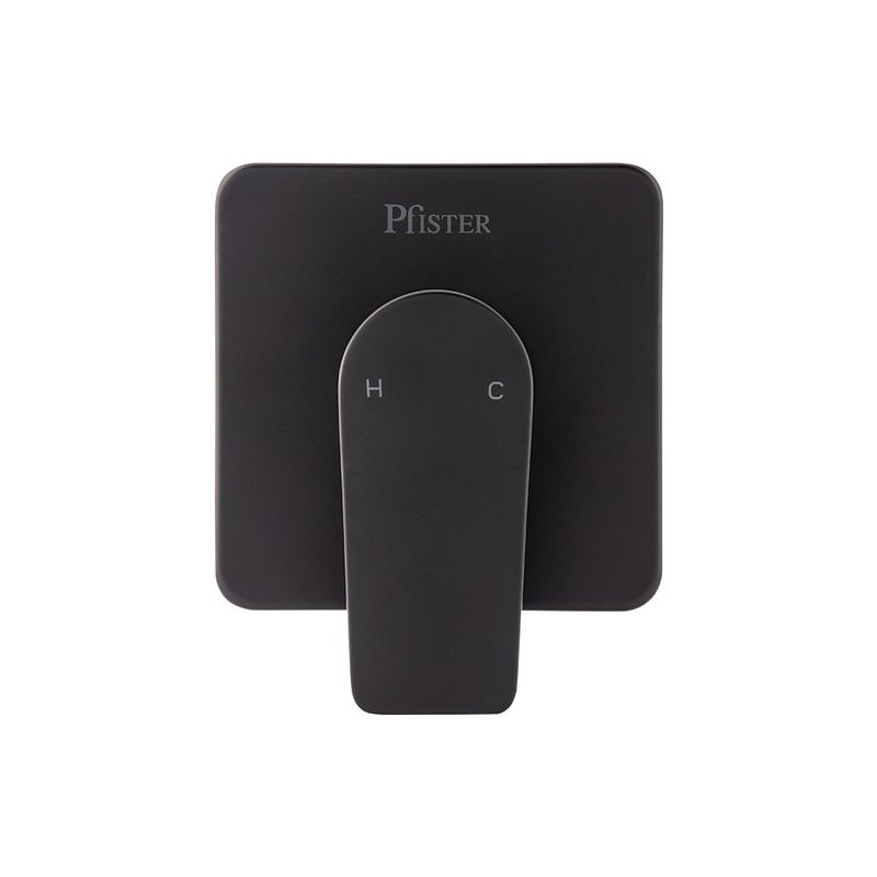 Mezcladora para Ducha 1 Manija Sena Negro Mate