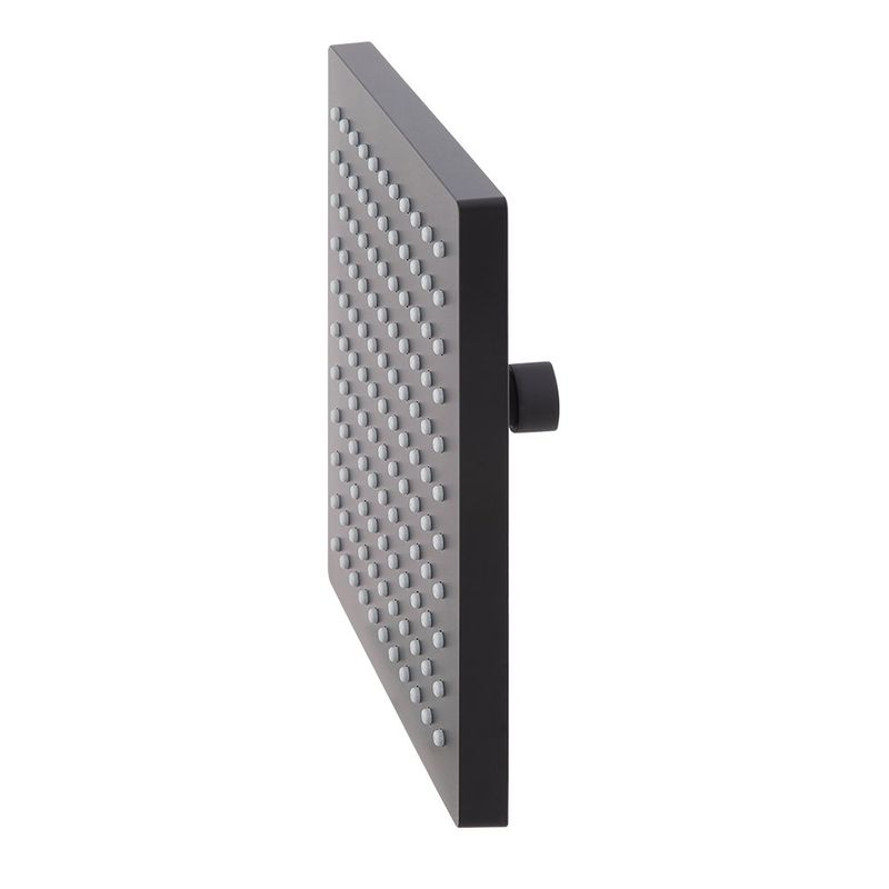 Regadera con Mezclador 2 Llaves 8 Plg Sena Color Negro