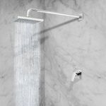 Regadera con Mezclador Monomando Sena Cromo