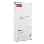 Regadera con Mezclador 2 Llaves 8 Plg Sena Cromo