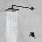 Regadera con Mezclador Monomando Sena Color NEgro