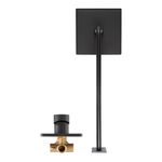 Regadera con Mezclador Monomando Sena Color NEgro