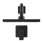 Regadera con Mezclador Monomando Sena Color NEgro