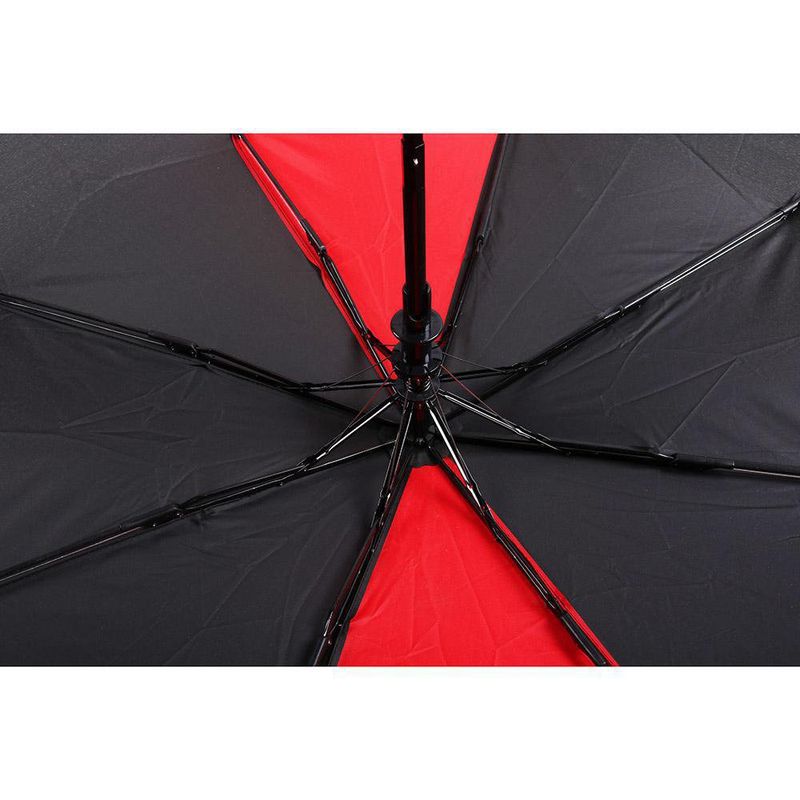 Set De 2 Paraguas Rojo Y Negro - Zmobili