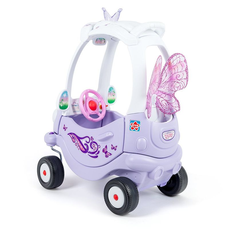 Carro Mi Coupe Tipo Hada con Alas Lila