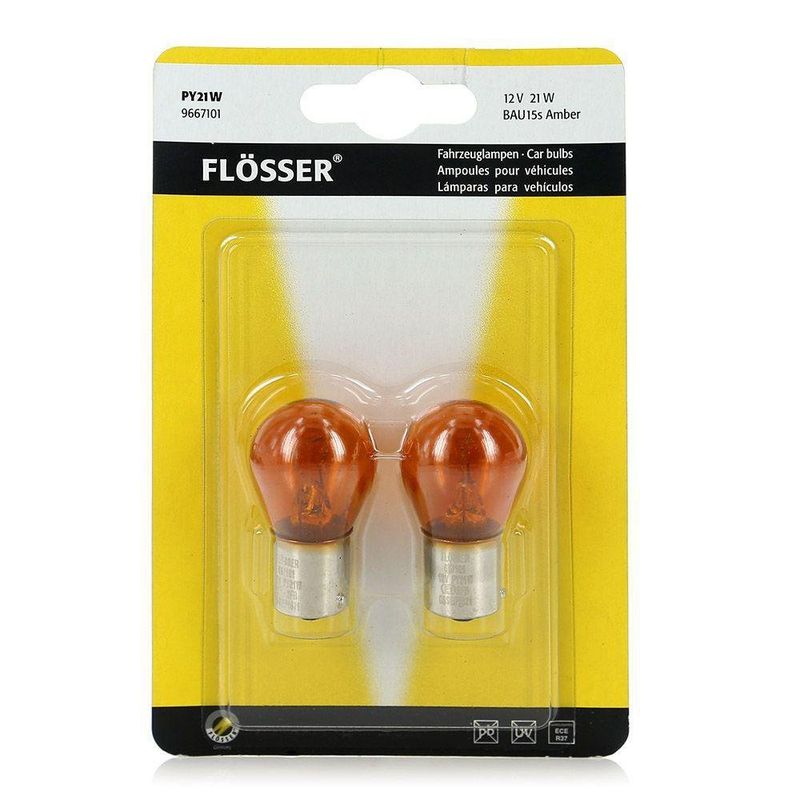 Bombilla 1 Contacto Ambar Flosser