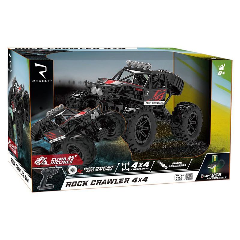 Vehículo RC Rock Crawler 4X4 USB