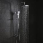 Columna de Ducha con Teléfono 3 Funciones Sena Cromo