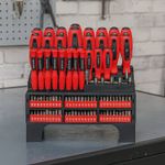 Set de 100 Piezas de Desarmadores y Puntas con Organizador