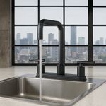 Mezcladora para Cocina Sena Color Negro Mate 8 Plg