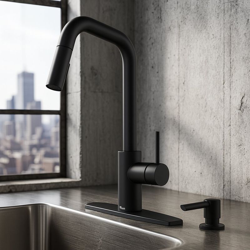 Grifo Monomando Sena Negro