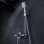 Regadera con Grifo Monomando Expuesto Sena Cromo