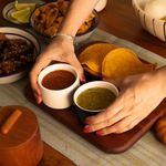 Vaso de Vidrio Azul 8 Oz