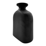 Florero Rectangular Blanco y Negro Matte