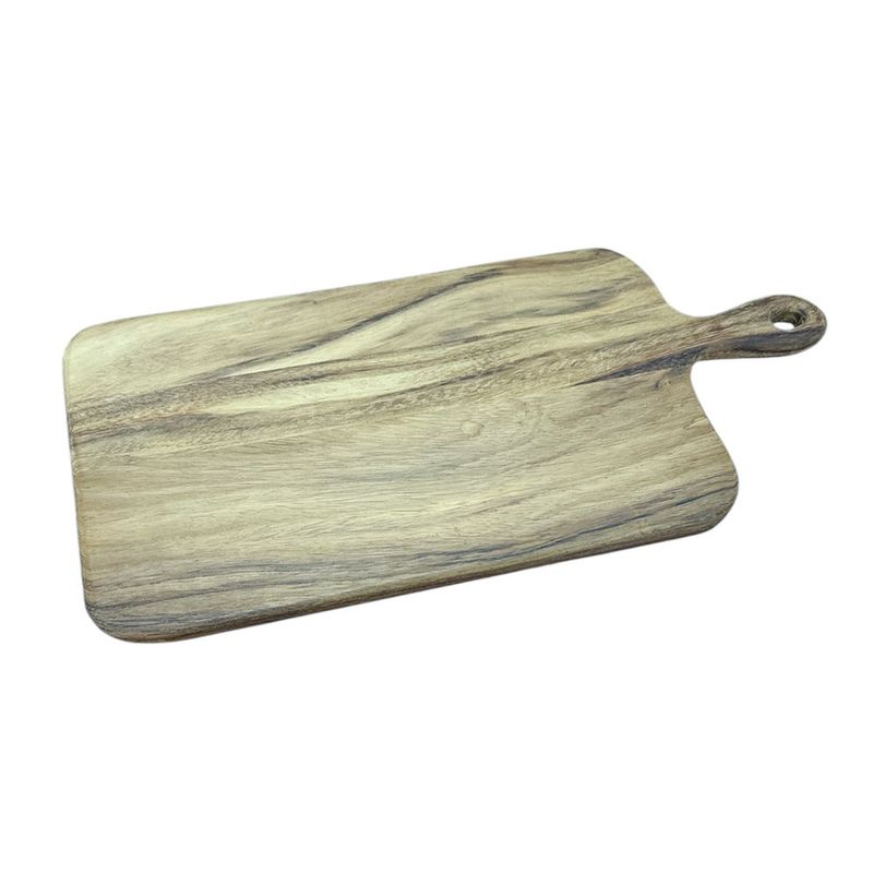 Tabla de Madera Irregular Larga con Mango