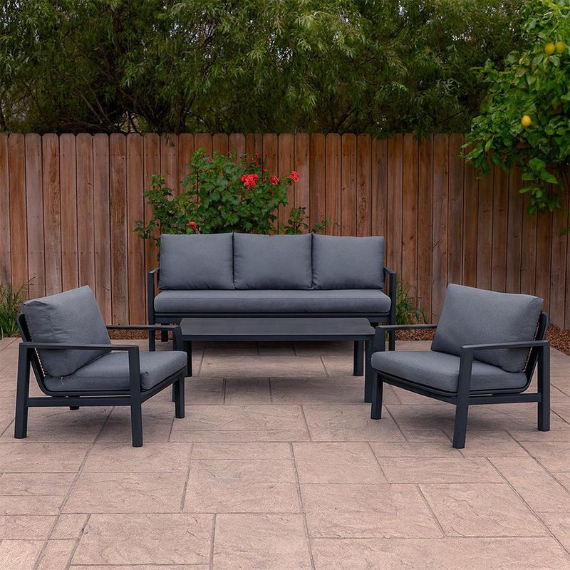 Set de Sala Kansas Aluminio