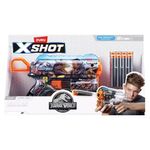 Lanzador de Dardos Xshot Skins Jurassic 8 Pzas