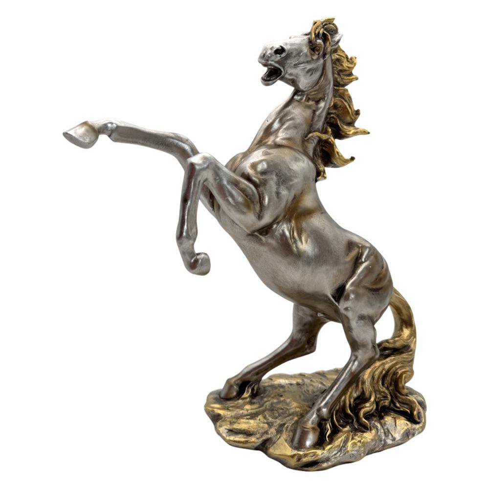 HOMCOM Caballo de Juguete para Niños de 2 Años Caballo de Juguete con Ruedas Sonidos y Estructura de Metal Carga 60kg 65x28x75 cm Marrón