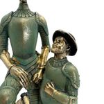 Figura Vintage de Don Quijote y Sancho Panza
