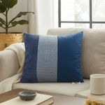 Cojín Cuadrado Azul 45 X 45 Cm