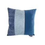 Cojín Cuadrado Azul 45 X 45 Cm