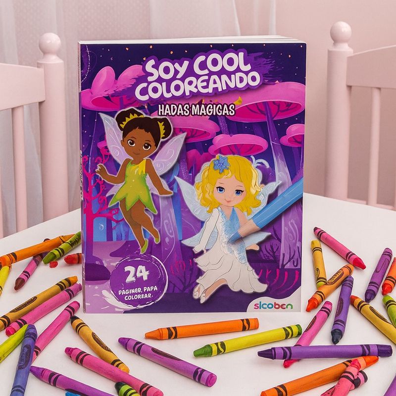 Libro para Colorear Soy Cool Hadas Mágicas