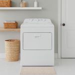 Secadora Eléctrica de Carga Superior 18 Kg Blanca