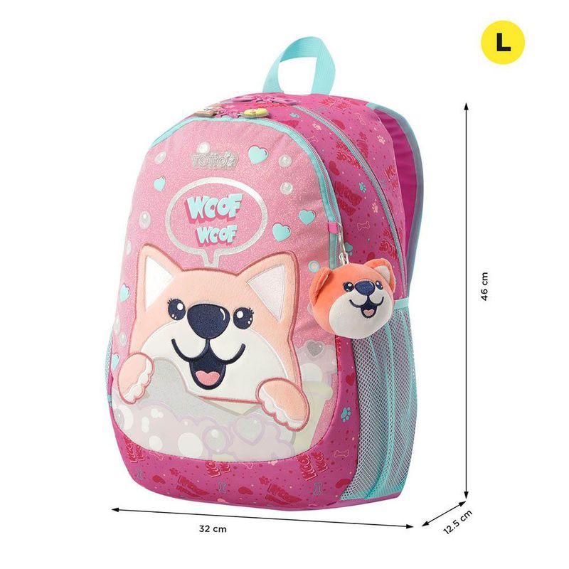 Mochila Escolar Doggy Love L