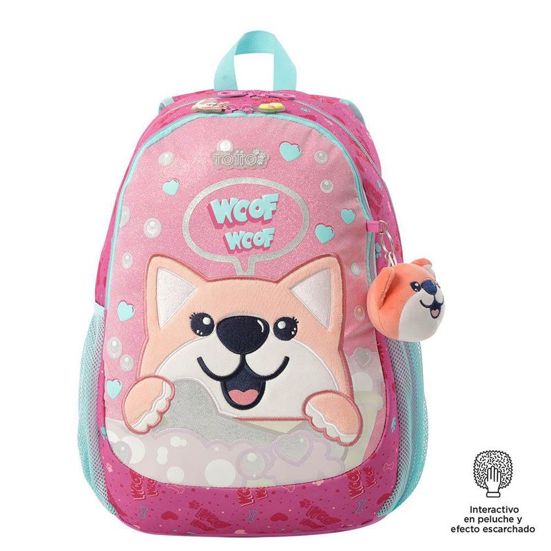 Mochila Escolar Doggy Love L