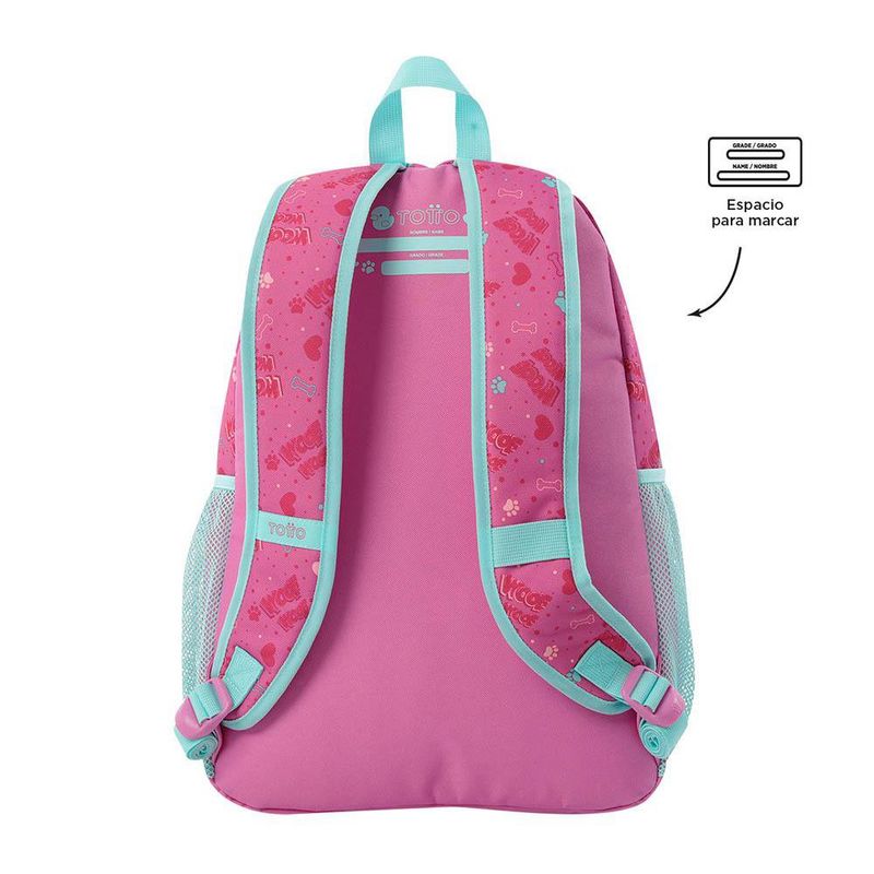 Mochila Escolar Doggy Love L