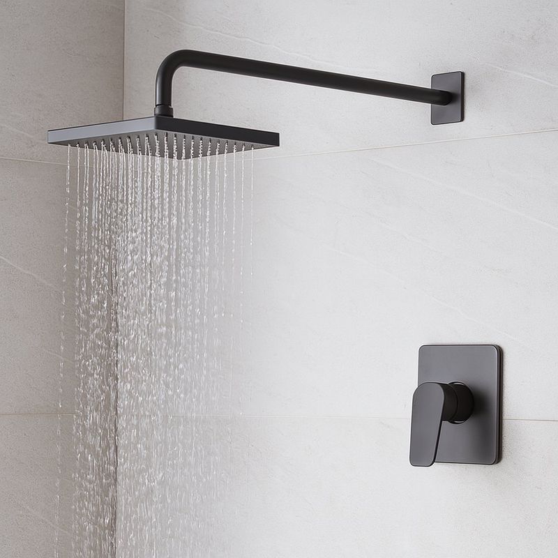 Regadera con Mezclador Monomando Sena Color NEgro