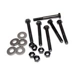 Tornillo Hexagonal Negro G5 Completo Set 6 Pzas 1/4x2 Plg