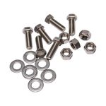 Set de 6 Tornillos Hexagonales de Acero Inoxidable 5/16 x 1/2 Plg